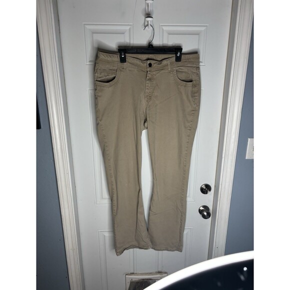 Lee Riders 20W L Boot Cut Mid Rise  Beige Jeans - Picture 1 of 5